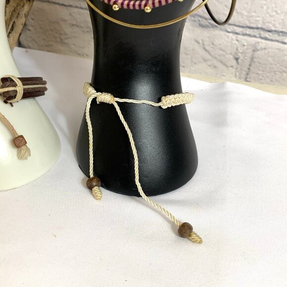 8 pc Boho Bohemian Bracelet Lot - Bangles Wraps and more - Picture 5 of 12